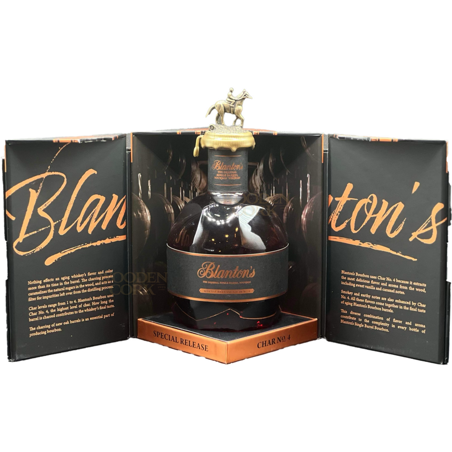 Blanton’s Char No. 4 2022 Special Release - Available at Wooden Cork