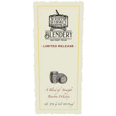The Whiskey Blendery Limited Release Blend of Straight Bourbon - Available at Wooden Cork