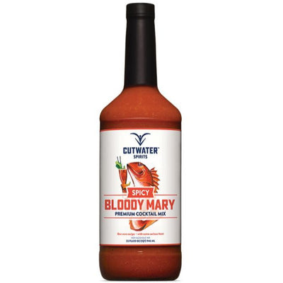 Cutwater Spirits Spicy Bloody Mary Mix - 32oz Bottle - Available at Wooden Cork