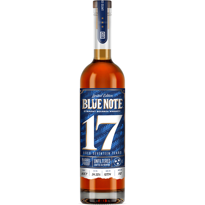 Blue Note 17 Year Old Barrel Proof Tennessee Bourbon Whiskey - Available at Wooden Cork