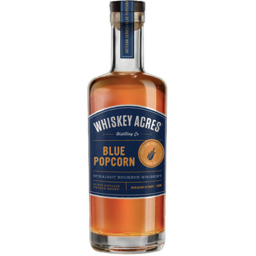 Whiskey Acres Blue Popcorn Bourbon 750mL