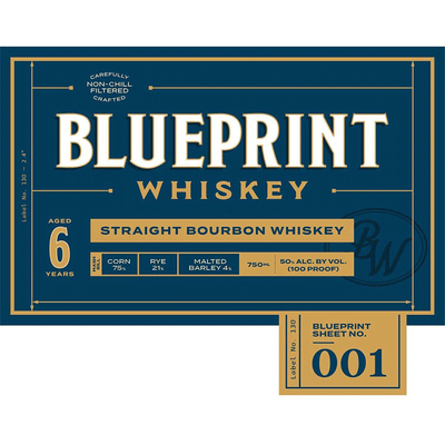 Old Steelhouse Blueprint 6 Year Straight Bourbon - Available at Wooden Cork