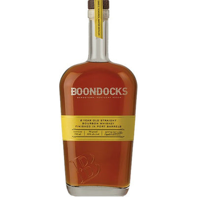 Boondocks Whiskey 8 Year Old Straight Bourbon Whiskey Finished In Port Barrels - Available at Wooden Cork