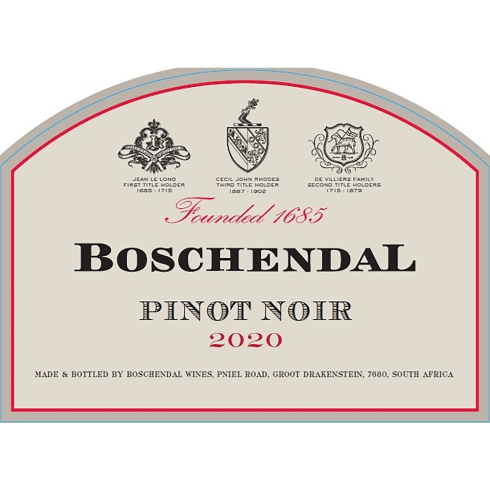 Boschendal 1685 Pinot Noir 750ml