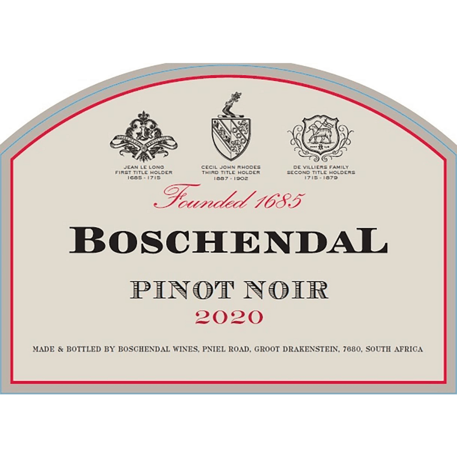 Boschendal 1685 Pinot Noir 750ml