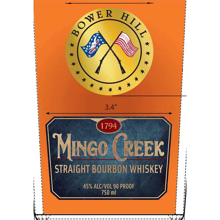Bower Hill Mingo Creek Straight Bourbon - Available at Wooden Cork