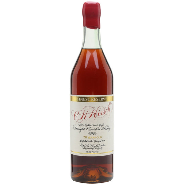 A. H. Hirsch 1974 Finest Reserve 20 Year Old Straight Bourbon – Wooden Cork