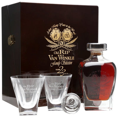 Old Rip Van Winkle 23 Year Old Decanter - Available at Wooden Cork