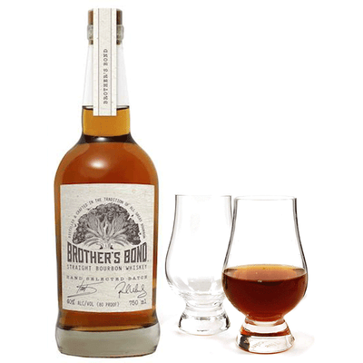 Brother's Bond Bourbon with Glencairn Set Bundle - Available at Wooden Cork