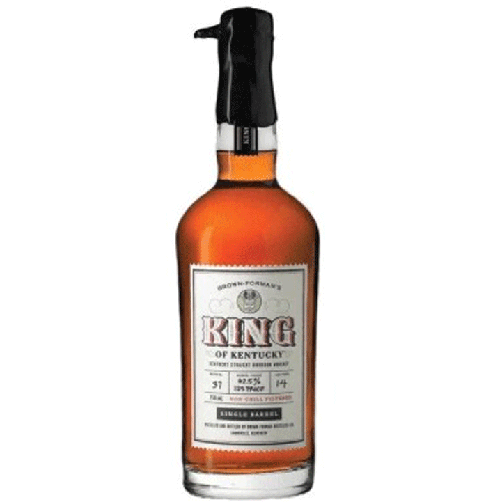 Brown Forman's King of Kentucky Single Barrel Kentucky Straight Bourbon 2022 Release - Available at Wooden Cork