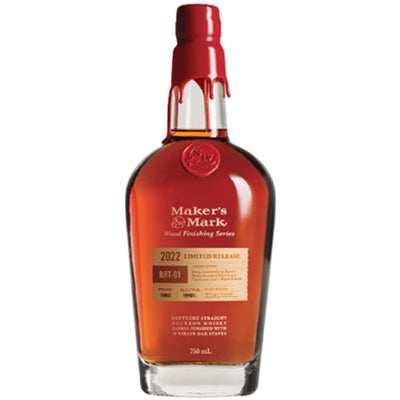 Maker’s Mark Wood Finishing Series 2022 Release BRT-01 - Available at Wooden Cork