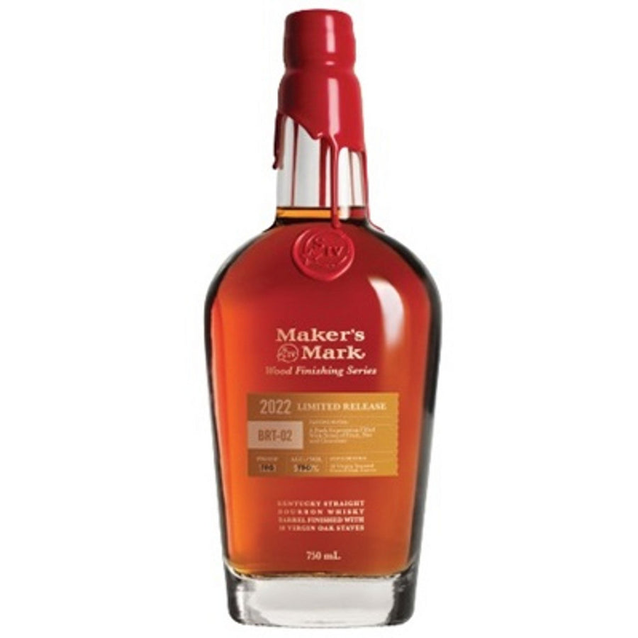 Maker’s Mark Wood Finishing Series 2022 Release BRT-02 - Available at Wooden Cork