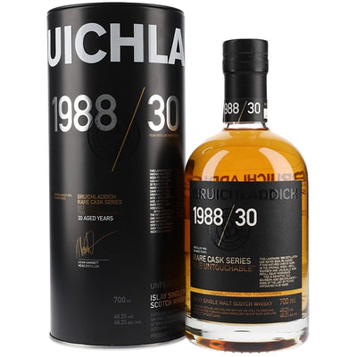 Bruichladdich Rare Cask Series 30 Years Old 1988 The Untouchable Islay Single Malt Scotch Whisky - Available at Wooden Cork