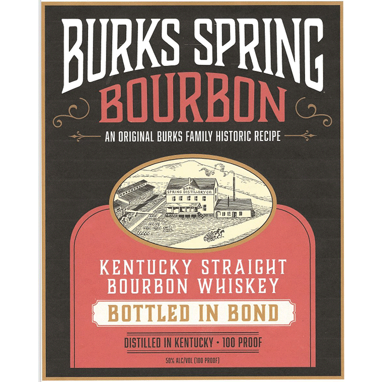 Burks Spring Bottled in Bond Kentucky Straight Bourbon - Available at Wooden Cork