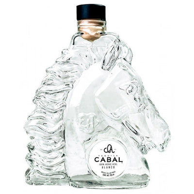 Tequila Cabal Blanco Limited Edition Horse Head Bottle - Available at Wooden Cork