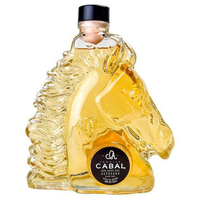 Tequila Cabal Reposado Limited Edition Horse Head Bottle - Available at Wooden Cork