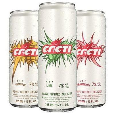 Travis Scott Cacti Agave Spiked Seltzer 9pk - Available at Wooden Cork