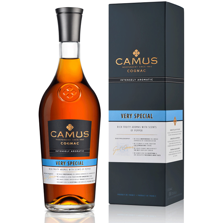 Camus VS Intensely Aromatic Cognac - Available at Wooden Cork