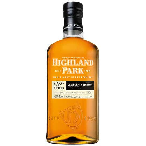 Highland Park Single Cask 2005 California Edition - Available at Wooden Cork