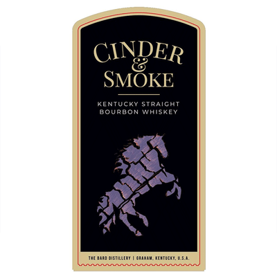 The Bard Cinder & Smoke Kentucky Straight Bourbon - Available at Wooden Cork
