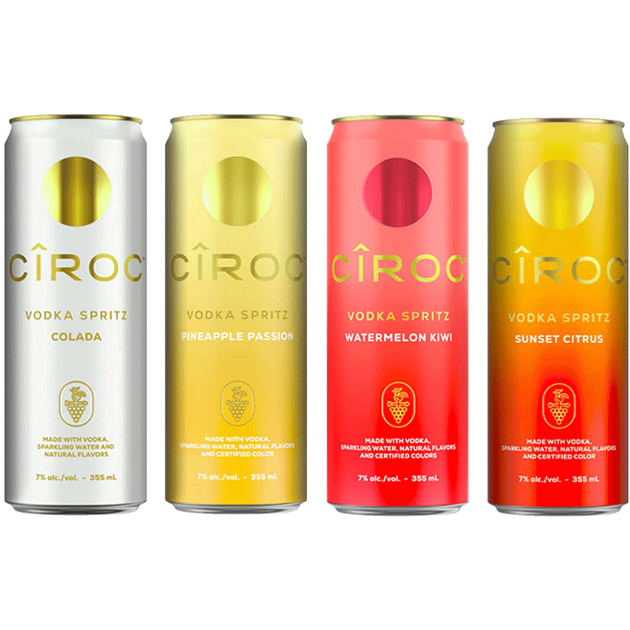 Ciroc Vodka Spritz Canned Cocktail Bundle - Available at Wooden Cork