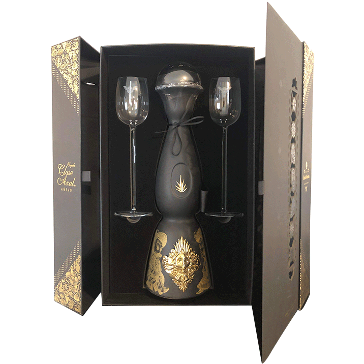 Clase Azul Dia de Los Muertos 2021 Limited Edition Tequila with Snifter Glasses