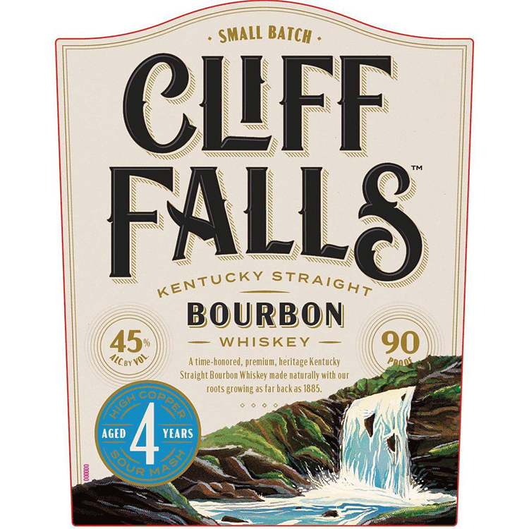 Owensboro Distilling Cliff Falls 4 Year Kentucky Straight Bourbon (90 proof) - Available at Wooden Cork