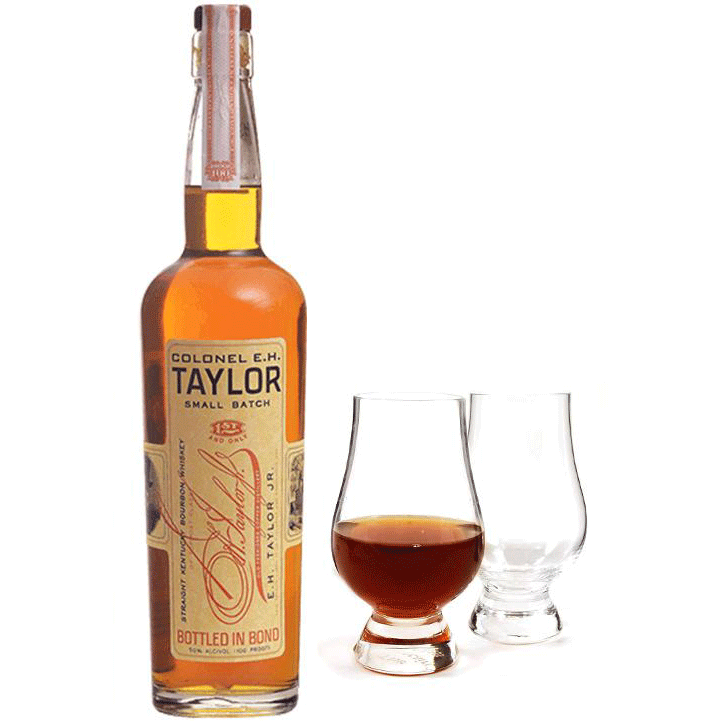 Colonel E.H. Taylor Small Batch with Glencairn Set Bundle