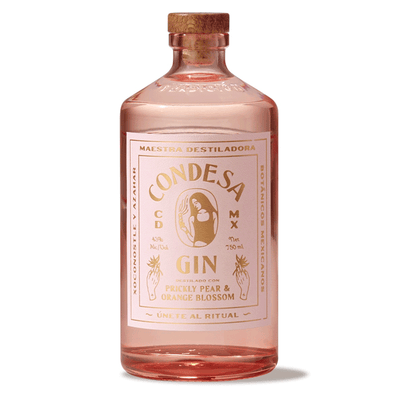 Condesa Prickly Pear & Orange Blossom Gin - Available at Wooden Cork