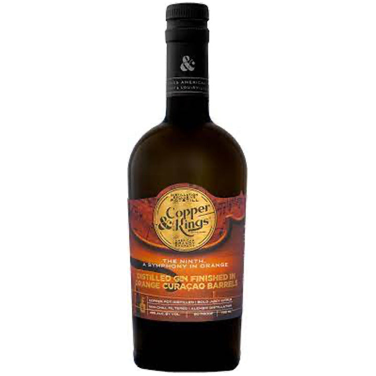 Copper & Kings Orange Flavored Gin The Ninth Wooden Cork