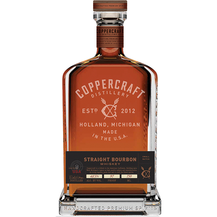 Coppercraft Straight Bourbon Whiskey - Available at Wooden Cork