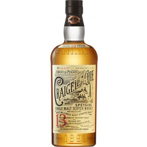 Craigellachie 13 Year Old Single Malt Scotch Whisky - Available at Wooden Cork