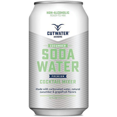 Cutwater Spirits Cucumber Soda Water Mixer 4pk - Available at Wooden Cork