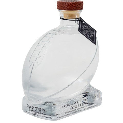 Canton Distillery Brand Vodka Football - Available at Wooden Cork