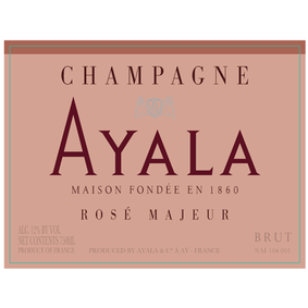 Ayala Champagne Brut Majeur Rosé - Available at Wooden Cork