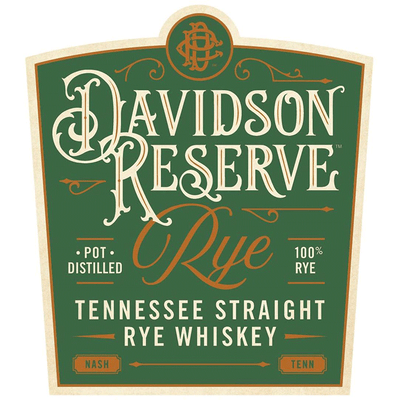 Pennington’s Davidson Reserve 6 Year Bottled in Bond Tennessee Straight Rye - Available at Wooden Cork