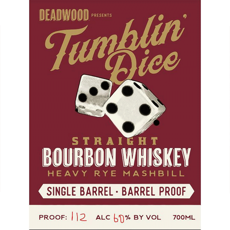 Proof and Wood 7 Year Tumblin’ Dice Straight Bourbon - Available at Wooden Cork