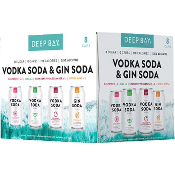 Deep Bay 8 Can Variety Pack - Available at Wooden Cork