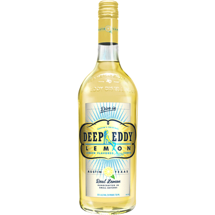 Deep Eddy Lemon Flavored Vodka - Available at Wooden Cork