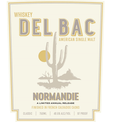 Hamilton Whiskey del Bac Normandie American Single Malt Finished in French Calvados Casks - Available at Wooden Cork