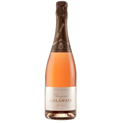 Delahaie Champagne Brut Rose - Available at Wooden Cork