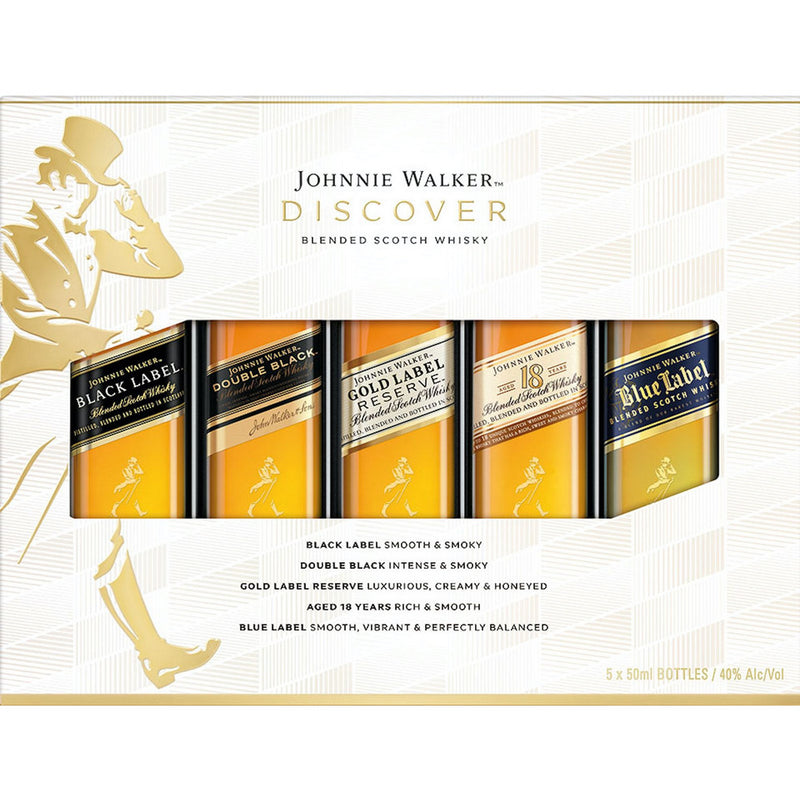 Johnnie Walker Discover Set - Available at Wooden Cork