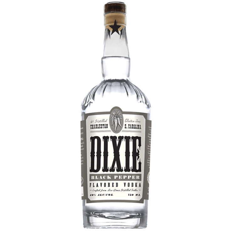 Dixie Black Pepper Flavored Vodka - Available at Wooden Cork