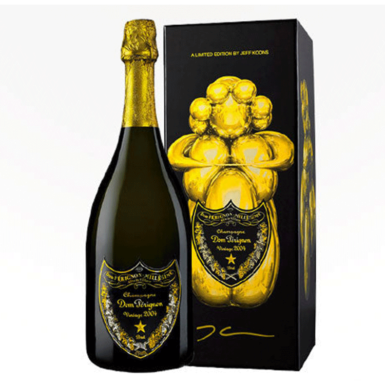 Dom Perignon Brut Champagne Limited Edition by Jeff Koons - Available at Wooden Cork
