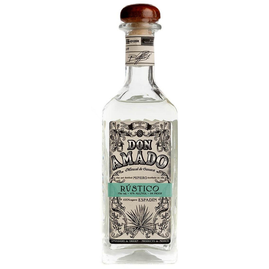 Don Amado Mezcal Rustico 94 - Available at Wooden Cork