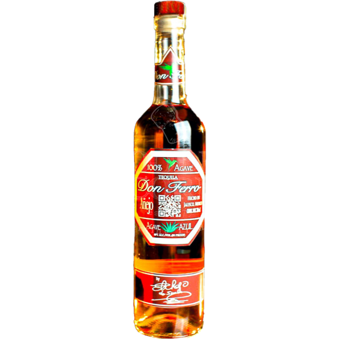 Tequila Don Ferro Anejo - Available at Wooden Cork