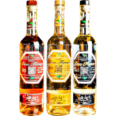 Tequila Don Ferro Set - Available at Wooden Cork