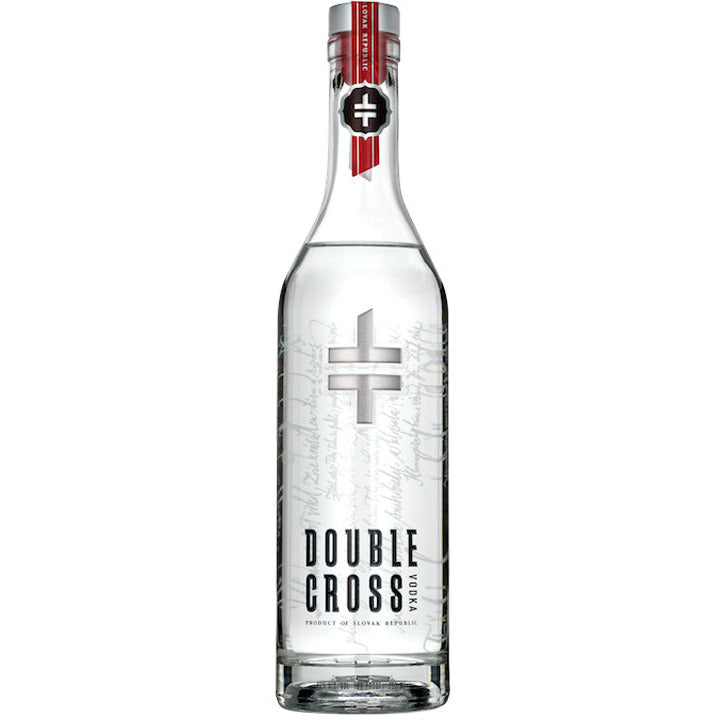 Double Cross Vodka - Available at Wooden Cork