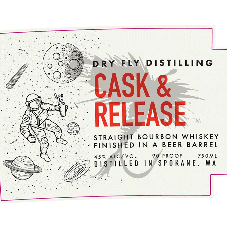 Dry Fly Cask & Release Straight Bourbon Finished in Ecliptic Beer Barrel - Available at Wooden Cork