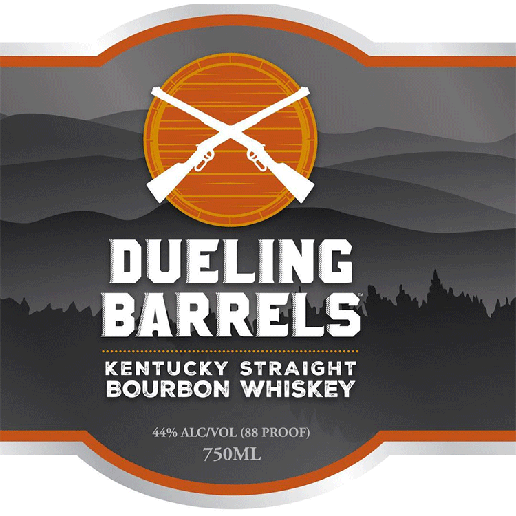 Dueling Barrels Kentucky Straight Bourbon - Available at Wooden Cork